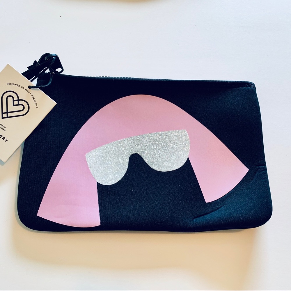 Love Bravery by Lady Gaga and Elton John Pouch